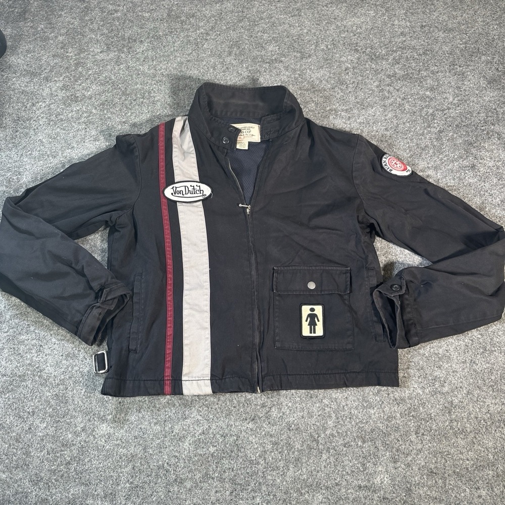 Exclusively for Marciano and Guess Co. Vintage Race track jacket Men's Medium